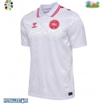 Danmark Bortedrakt EM 2024 Kortermet